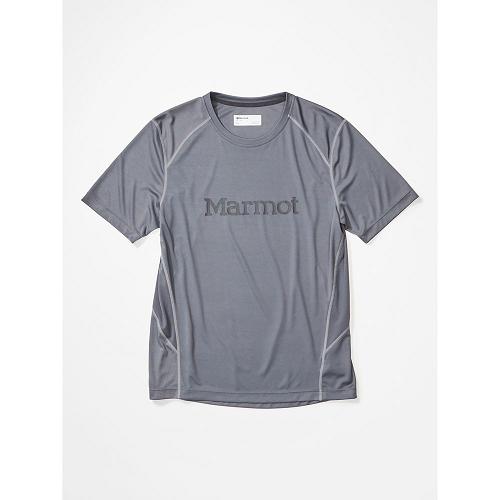 Marmot Windridge T-Shirts For Mens Grey PFH293046